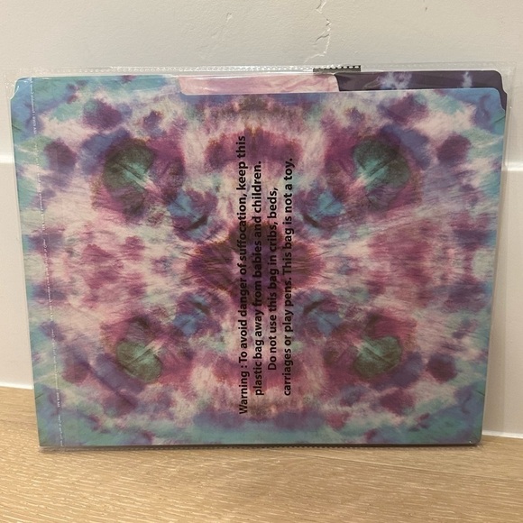 Pen+Gear Acrylic 3-Piece Organization Set & Tie Dye File Folders, 6 Count Bundle - Picture 4 of 15